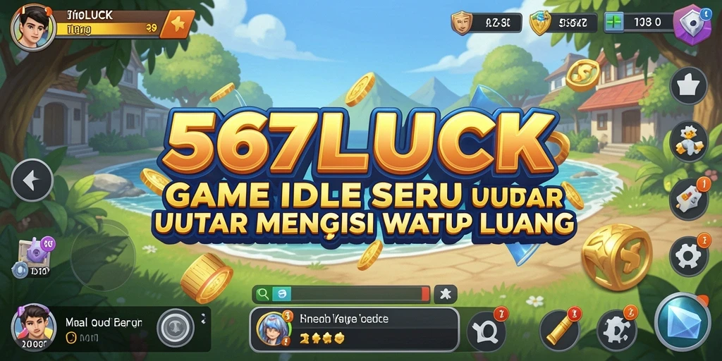 Tampilan gameplay Idle yang menarik dari 567LUCK.