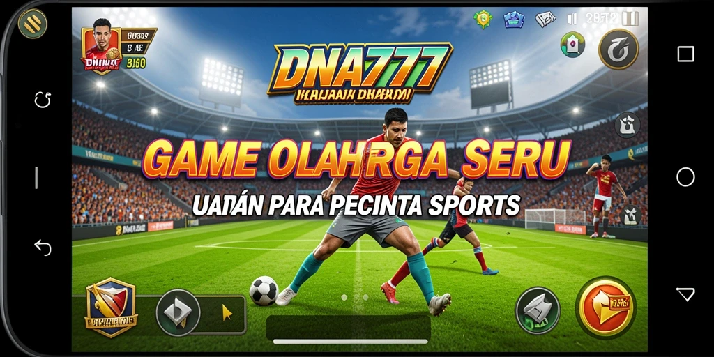 Tampilan gameplay seru DNA777 dalam pertandingan olahraga yang kompetitif.