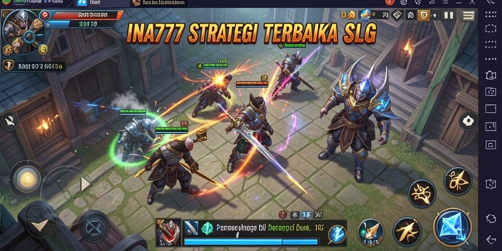 Tampilan gameplay yang menarik dan penuh strategi di INA777.