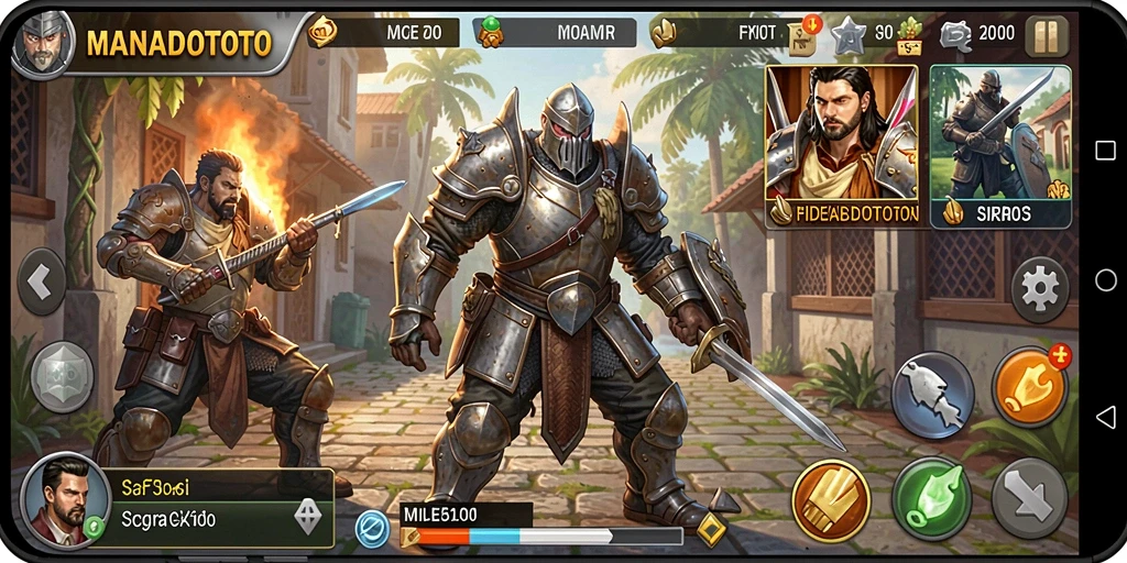 Screenshot MANADOTOTO menampilkan gameplay Simulation yang menarik.