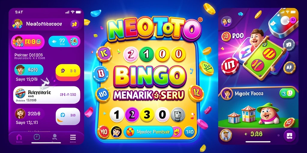 Tampilan gameplay Bingo yang seru dan interaktif dalam NEOTOTO.