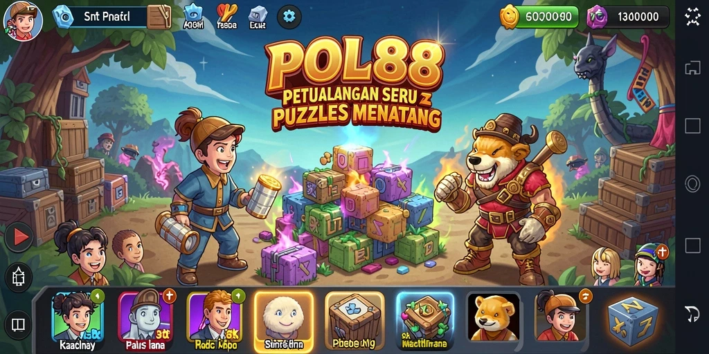 Screenshot game POL88 menunjukkan gameplay Puzzle yang menarik dan menantang.