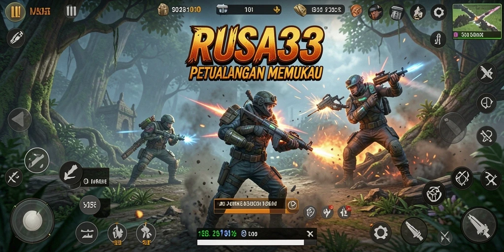 Gameplay RUSA33 yang penuh aksi dan tantangan seru.