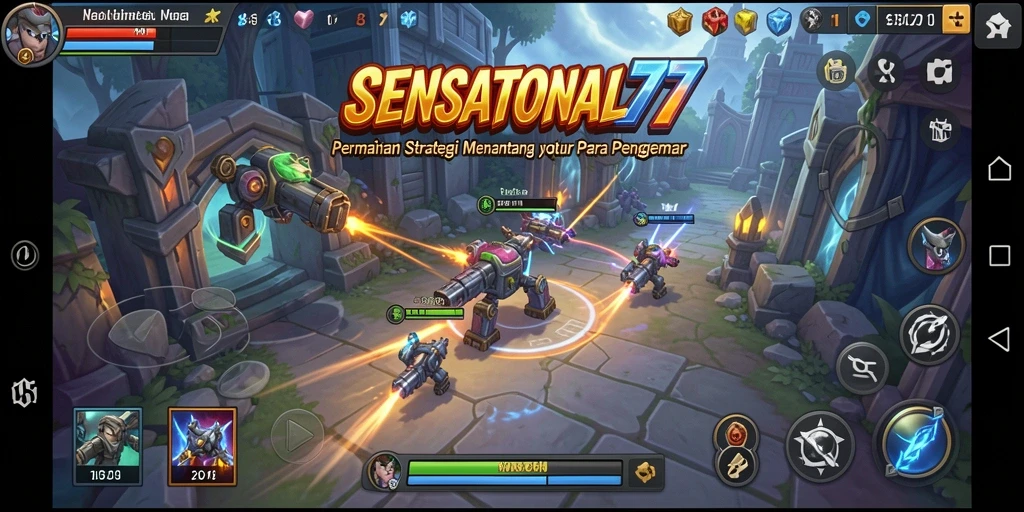 Menampilkan gameplay seru dalam SENSATIONAL77 yang membuat strategi semakin menantang.