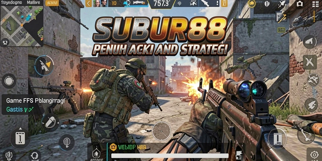 Tampilan gameplay SUBUR88 yang menarik dan penuh aksi FPS.