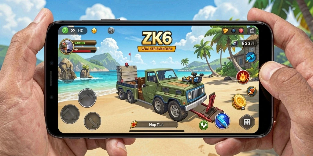 Screenshot ZK6 menampilkan gameplay yang seru dan mengasyikkan.